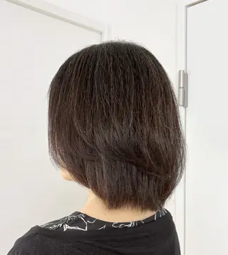 ミディアム 麥生田 秀太のヘアスタイル