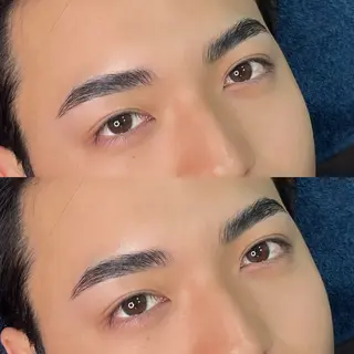 アイブロウ saki 束感まつ毛/ 大阪のマツエク・マツパデザイン