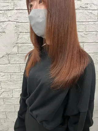 ロング カラー 🪽髪質改善縮毛矯正 🤍MIU🤍のヘアスタイル
