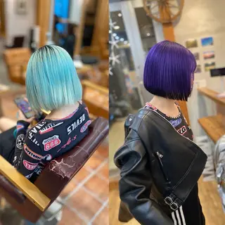ショート カラー 木村丈晴✂️ご来店 お待ちしてます😊のヘアスタイル