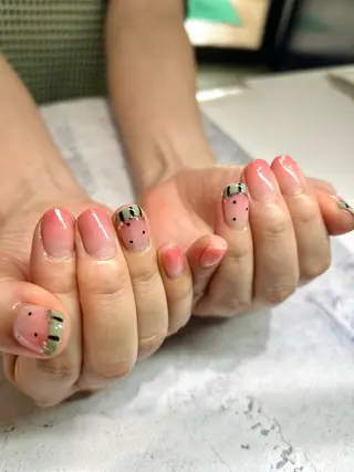 ネイル 半田 色葉のネイルデザイン
