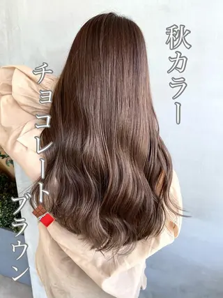 ロング カラー ヘアアレンジ ネイル マツエク・マツパ 夜23時まで予約🉑 reverieあきらのヘアスタイル