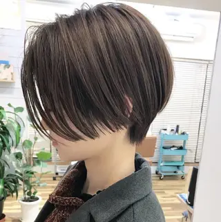 ショート 名古屋/大須/ カットモデル/なつみのヘアスタイル