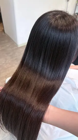 ロング パーマ カットモデル✂️ ゆうかのヘアスタイル