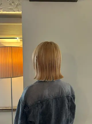 ミディアム ORe'S HAIR BE　GLaDまなみのヘアスタイル