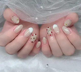 ネイル 🎀PG🩵 ネイルサロンのネイルデザイン