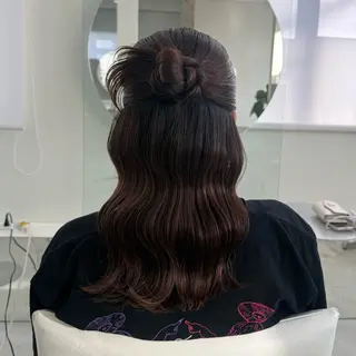 ヘアアレンジ niw yuiのヘアスタイル