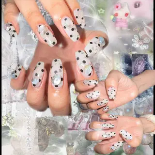 ネイル 𝙃𝙖𝙧𝙪⋆ ˚꩜｡個性派のネイルデザイン