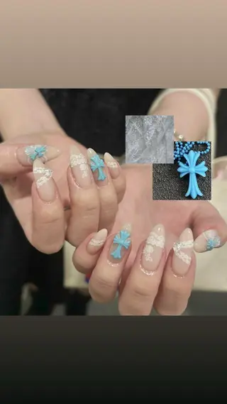 ネイル パラあり！フィルイン 美フォルムのネイルデザイン
