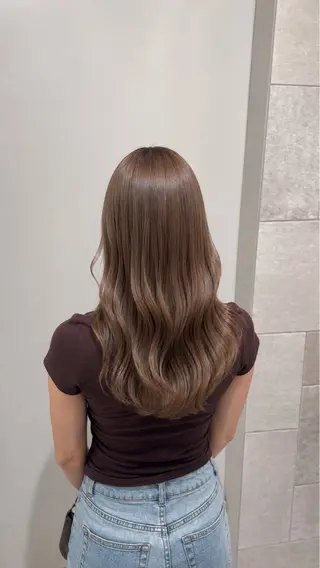 ロング カラー エクステ/ハイトーン カラー/HARUNAのヘアスタイル