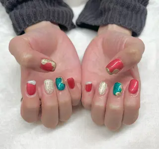 ネイル AISAフィル× ハードモチ最強のネイルデザイン