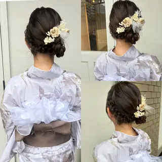 ロング ヘアアレンジ 美髪× ヘアセット✨Araiのヘアスタイル