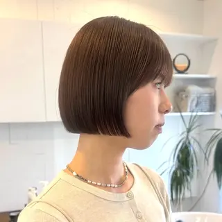 ミディアム 【新潟/ボブとカラー は僕】あいる🫧のヘアスタイル