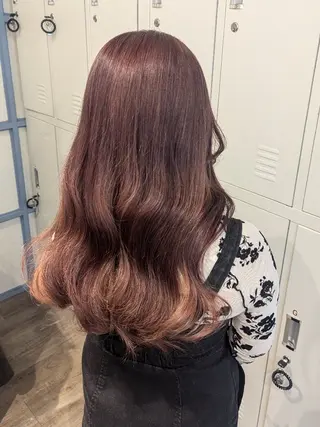 ロング カラー 🏹MIYU¦抜け感 ×柔らかカラーのヘアスタイル