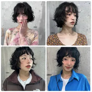 パーマ メンズ清潔感のプロ 💈メンズパーマ藤田のヘアスタイル