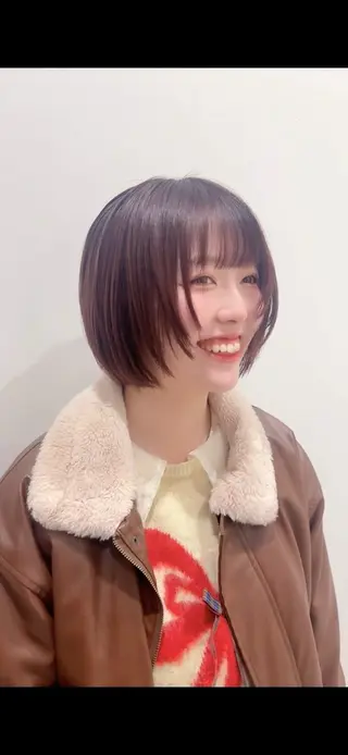 ショート 美髪矯正💙ྀི/ 水光髪🫧/ミナルのヘアスタイル