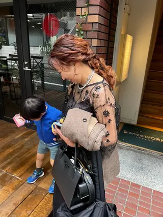 ヘアアレンジ ヘアメイク美容師 ayanoのヘアスタイル