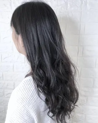 ロング 縮毛矯正/髪質改善 主税巧一のヘアスタイル