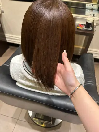 ショート カラー 艶カラー|束感マツエ ク|airi۫ ꣑ৎのヘアスタイル