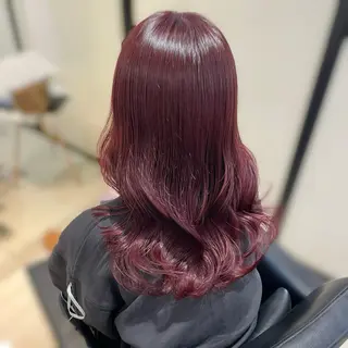セミロング カラー ブリーチなしカラー kana🐱のヘアスタイル