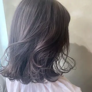 ミディアム カラー キッズ ヘアアレンジ 女性専用サロン 【中崎町】ゆきみのヘアスタイル