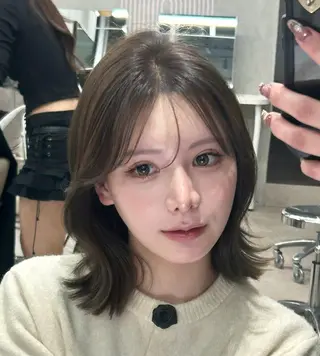 ショート 💖表参道/韓国ヘア 顔周りカット/Rioのヘアスタイル