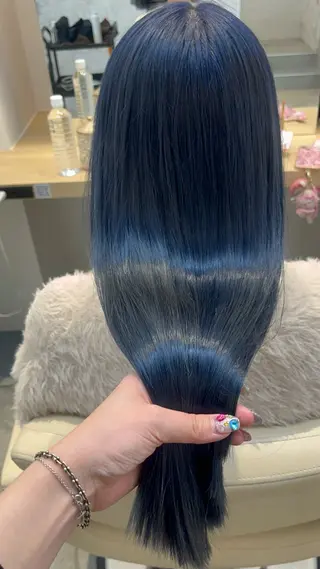 ロング カラー 柔らかい艶暖色 レイヤー🫧姫汝のヘアスタイル