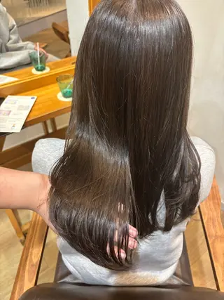 ロング カラー RINNO🌷透明感 カラー/髪質改善のヘアスタイル