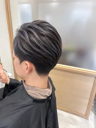 ショート メンズ 久木原 ゆりのヘアスタイル