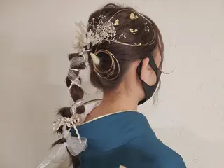 ヘアアレンジ パル__レイヤー/パ ーマ/デザインカラーのヘアスタイル