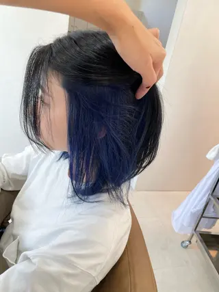 ミディアム 鈴木 妃帆未のヘアスタイル