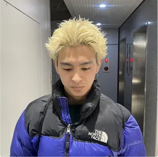 ショート カラー パーマ メンズ 🔥メンズ 特化🔥菊水皐暉🔥のヘアスタイル