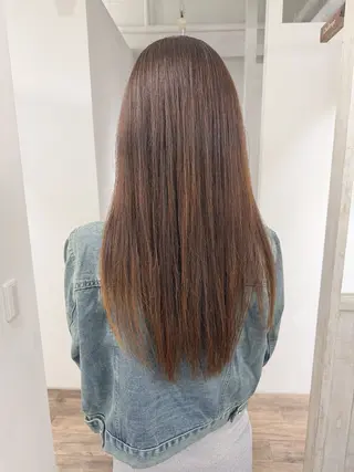 ロング ハイライト⭐️上野 高広のヘアスタイル