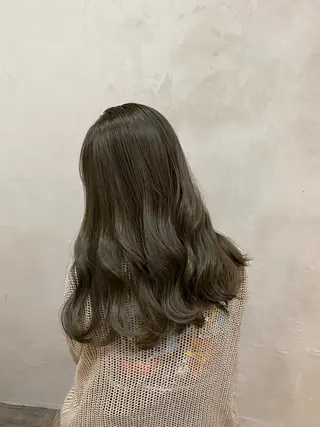 ロング 的場 渉のヘアスタイル