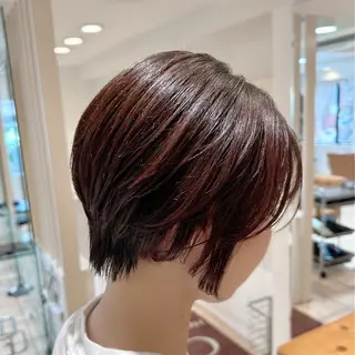 ショート ✨縮毛矯正✨ 知念あたるのヘアスタイル