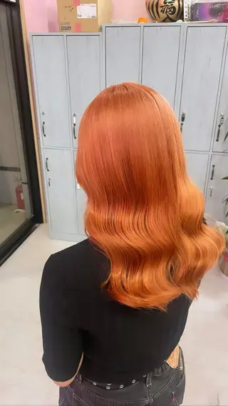 ロング カラー 町田ブリーチ特化 MANATOのヘアスタイル
