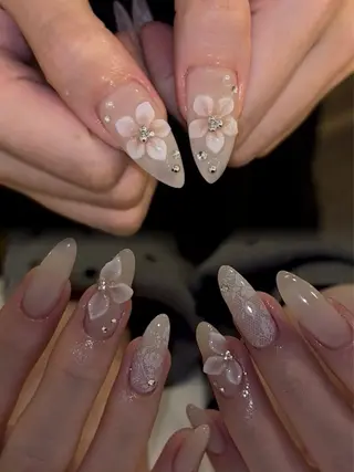 ネイル Sora nail 長さ出し専門店のネイルデザイン