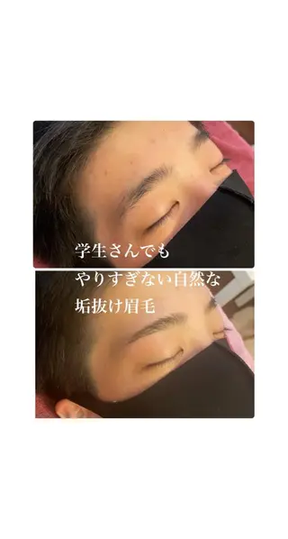 アイブロウ 松下 千恵のネイルデザイン