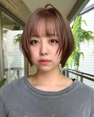 ショート 原宿ブリーチカラー /三村克彦のヘアスタイル