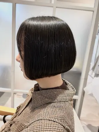 ショート 似合わせボブ🫧 丸みショート藤本のヘアスタイル
