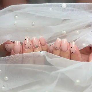 ネイル 𝐴𝑘𝑎𝑟𝑖 🤎のネイルデザイン