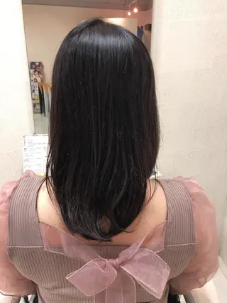 ロング 阿部 美咲のヘアスタイル