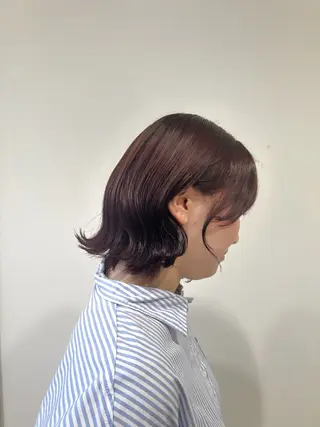 ミディアム カラー 🩶 nana 🩶のヘアスタイル