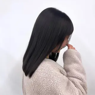 セミロング カラー HIROKO / 透明感暖色カラー🎀のヘアスタイル