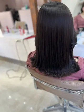セミロング カラー 🫧ぷる艶カラー🫧 Yuubi🦩のヘアスタイル