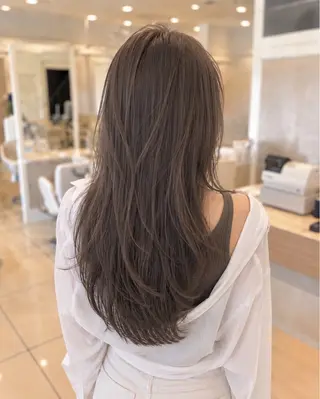 ロング カラー 金子 直樹のヘアスタイル