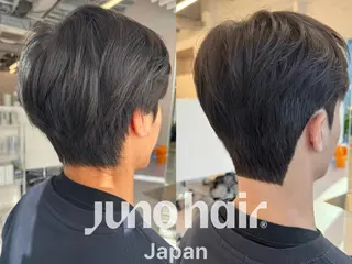 メンズ 韓国式ダウンパーマ 🇰🇷櫻井健のヘアスタイル