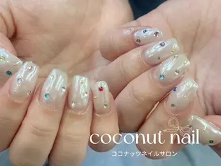 ネイル 神田 ココナッツのネイルデザイン