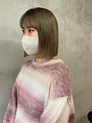 ミディアム SALTWATER AYARIのヘアスタイル