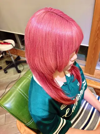 ロング カラー メンズ 鮫島海斗☆レイヤー☆ ケアブリーチのヘアスタイル